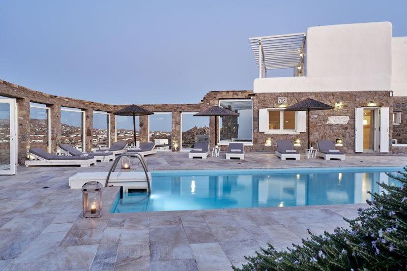 Villa Petrolefko By Ethos Hospitality Ornos  Exterior photo